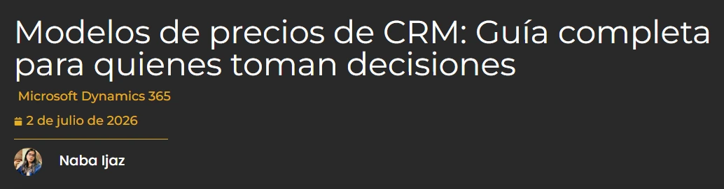 Captura de pantalla de la Guía de Precios de CRM 2026 de AlphaBOLD que detalla las tarifas por usuario y las listas de precios de Salesforce Agentforce.
